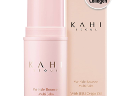 KAHI Wrinkle Bounce Multi Balm Stick | PDRN Collagen Wrinkle Stick | Korean Skin Care |All-in-One Hydrating Lip Balm Eye Cream Neck Cream Make Up Base & Face Mist Moisture Balm